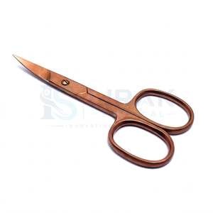 Tijeras de Manicura Quirúrgicas Ijrak, Acero Inoxidable, Hoja Recta, Cortacutículas Afilado, Orificio Redondo, Para Diestros, Duraderas, Uso Adulto - Product Image 6