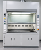 Hotte d'extraction de fumées chimiques de laboratoire, équipement de sécurité pour la ventilation industrielle