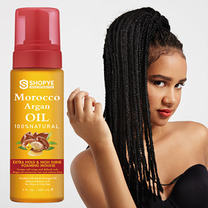 Mousse coiffante parfumée personnalisée à tenue forte pour boucles, longue durée, marque privée, mousse coiffante pour perruques bouclées, tresses, unisexe - Product Image 5