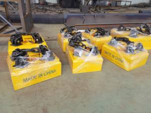 Ventouse électromagnétique résistante aux hautes températures de 100 kg pour grue d'atelier et tôles d'acier - Product Image 3