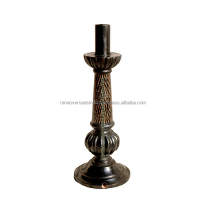 Modern Eco-Friendly Polished Decorative Wooden Table <b>Lamp</b> Base with Carved Design for Bedroom Living Room <b>Study</b> Hotel Interior - Product Image 1