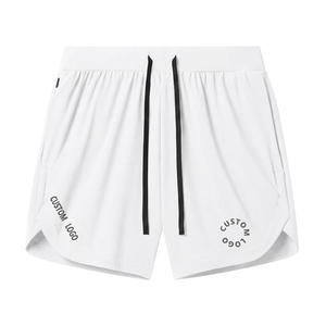 Pantalones Cortos Deportivos Personalizados para Gimnasio y Entrenamiento para Hombre, Transpirables, de Secado Rápido, Cintura Elástica, Malla Sólida, Cómodos para el Verano - Product Image 2
