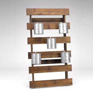 Pot de fleurs décoratif en métal minimaliste nordique avec support au sol pour la décoration intérieure moderne - Product Image 6