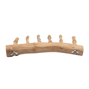 Perchoir-échelle multi-niveaux en bambou naturel et bois de liane pour oiseaux, plateforme de repos à fixer à la cage, pour petits et moyens oiseaux, vente en gros Dekor Asia - Product Image 4