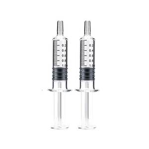 निर्माता पहले 1 मिलीलीटर 2 मिली 3 मिली 5 मिली डिस्टिलेट प्रिंट प्रेस ल्यूलर लॉक ग्लास सिरिंज उच्च गुणवत्ता वाले पैकेजिंग चुंबकीय के साथ - Product Image 1