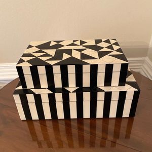 Handmade High Quality Wooden Dry Fruit Jewelry Box Modern Design Stackable 2-Piece Export Tableware Office <b>Decor</b> & Accessories - Product Image 1