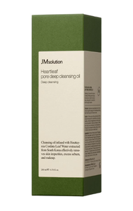 JMSOLUTION HEARTLEAF 88 PORE CLEANSING <b>OIL</b> | 200ML | Hydration Calming Acne Care Sebum Control | Sodium Hyaluronate | K-beauty - Product Image 5