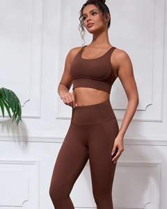Soutien-gorge de sport pour femme de haute qualité, nouvelle collection, vêtements de sport personnalisés avec logo frontal, nouveau soutien-gorge de sport tendance - Product Image 2