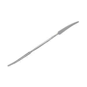 Lima de hueso Putti premium de doble punta, dentada, de acero inoxidable de grado quirúrgico, herramienta ortopédica para alisar huesos, Lima de hueso Putti - Product Image 5