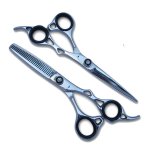 Ciseaux de coiffure professionnels, ciseaux à cheveux, ciseaux de barbier, matériau en acier inoxydable - Product Image 5