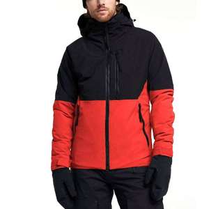Conjunto de Traje de Esquí Profesional para Hombre, Chaqueta y Pantalones de Snowboard Impermeables, Resistentes al Viento y Térmicos, Ropa de Montaña con Capucha para Invierno - Product Image 2