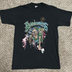 เสื้อยืดโอเวอร์ไซส์ผู้ชายสุดฮิต ผ้าฝ้าย 100% ประดับเพชร พิมพ์ลายกราฟิกแบบ DTG หนานุ่ม แขนสั้น - Product Image 5