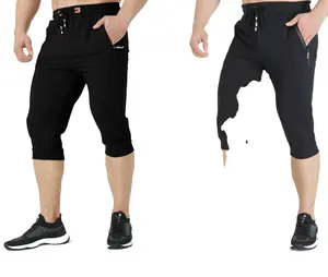 Trendsetting mens cotton capri shorts For Leisure And Fashion