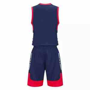 Tenues de sport tendance, uniformes de basket-ball, couleur unie, sans manches, respirants - Product Image 3