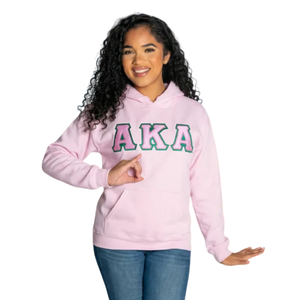 Sudadera con Capucha Rosa para Mujer, Doble Costura, Bordada, de Algodón Premium, Estilo Casual para Invierno - Product Image 2