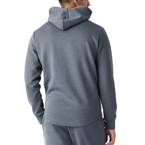 Pull-over en tricot de tissu de luxe doux pour l'hiver avec logo personnalisé Sweat à capuche confortable en mélange de polyester vierge pour hommes 2026 - Product Image 4