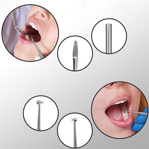 10-PC Oral Care Hygiene Kit Meta Plaque Remover <b>Teeth</b> <b>Cleaning</b> <b>Tools</b> Set Tartar Picks <b>Tooth</b> Tongue Scraper by Blush Surgical - Product Image 4