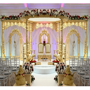 งานแต่งงานแบบอินเดียกูจาราติ อวิกา มันดัป ดัลลัส แกรนด์เวดดิ้ง  โครงไม้สำหรับพิธีแต่งงานแบบสั่งทำพิเศษ  ลากนา เวดิกา โครงไม้สำหรับพิธีแต่งงานแบบเนปาล  โครงไม้สำหรับพิธีแต่งงานในสหราชอาณาจักร - Product Image 1