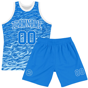 Uniformes de basket-ball en gros, logo personnalisé, maillot et short de sport à séchage rapide, fabrication OEM - Product Image 1