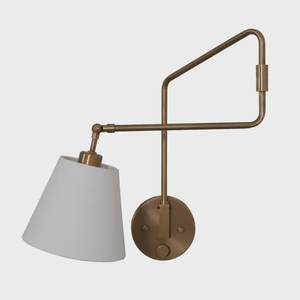 Modern Brass Wall Sconce Geometric Shape Removable Shade Indoor Lighting Fixture for Living Room Home Decor - Product Image 4