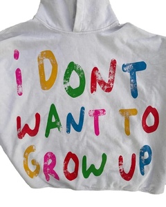 Sudadera con capucha con estampado de letras Y2K informal de calle alta para hombre, sudadera de Otoño de gran tamaño, pulóver, estilo Harajuku, informal para parejas - Product Image 3