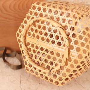 Natural Handmade <b>Bamboo</b> <b>Lantern</b> with Handle Decorative Lamp Factory Price Eco Friendly Home Lighting Supplier - Product Image 6
