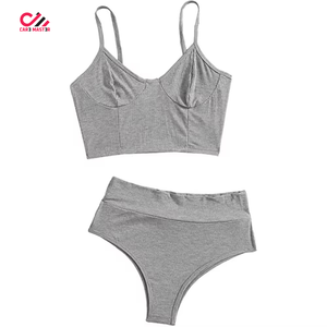 Conjunto de Bikini de Playa para Mujer, Precio Económico, Venta Caliente, Último Estilo, MOQ Bajo - Product Image 3