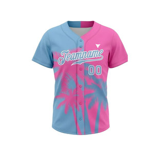 ชุดยูนิฟอร์มซอฟต์บอล เสื้อและกางเกง พร้อมผ้าโพลีเอสเตอร์ระบายอากาศได้ดี สวมใส่สบาย บริการ OEM สำหรับการแข่งขัน - Product Image 6