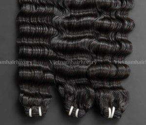 Extensiones múltiples de trama de máquina de paquete de cabello humano crudo Remy de grado de pelo liso Bob cutícula alineada vietnamita Color vino - Product Image 3