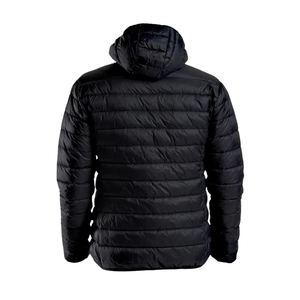 Chaqueta Acolchada con Capucha para Uso Diario, con Forro de Seda, Suave, de Poliéster/Algodón, Cálida, para Invierno, Estilo Casual - Product Image 4