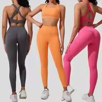 Latest Style Low MOQ Women Yoga <b>Set</b> Factory Direct Sale Women Yoga <b>Set</b> High Quality Yoga <b>Set</b> - Product Image 4