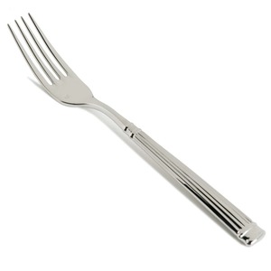 Fourchette à dîner classique en acier inoxydable, finition miroir, pour occasions de mariage - Product Image 1