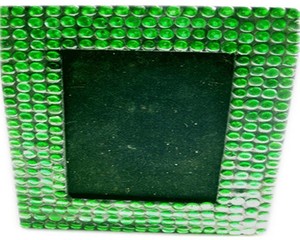 Rectangular Acrylic Photo <b>Frame</b> <b>With</b> Pink Beaded Design Tabletop Vertical Creative Decor - Product Image 5