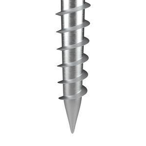 1 Paquete de Estacas de Tornillo DIY sin Excavación, 3.94 x 2.76 x 27.56 pulgadas, Anclaje de Suelo Resistente en Forma de U, 6 Pernos de Anclaje para Varilla Corrugada, Incluye Herramienta sin Excavación - Product Image 4