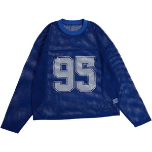 Maillot d'entraînement de football en maille respirante, chemise athlétique à séchage rapide pour le basketball, la course à pied, la gym, les entraînements et les sports d'équipe - Product Image 1