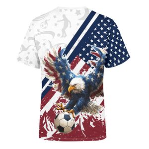 Men Women <b>Football</b> Jersey National Flag Print Crewneck Short Sleeve Soccer Training <b>Shirt</b> Bulk Supplier - Product Image 2