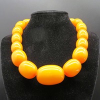 Collier en résine personnalisé intelligent, bijoux floraux de style classique pour les mariages et les fêtes féminines, idéal comme cadeau