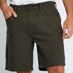 Shorts en jean OEM pour homme – Coupe skinny, style urbain, extensible, tenue décontractée – Prix de gros - Product Image 1