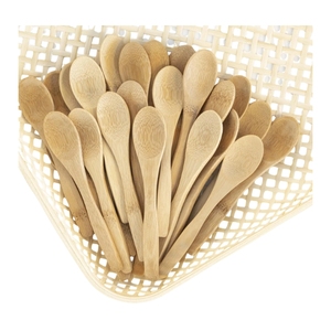 Cucharas de Madera Sostenibles de Grado Alimenticio Premium, de Alta Calidad, Modernas, Mini, para Cocina, Servir, Cubertería, Venta al Por Mayor - Product Image 1