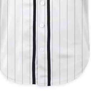 Jersey de Béisbol Unisex de la Mejor Calidad Hecho en Pakistán, con Diseño Impreso, Botones Completos, 100% Poliéster - Product Image 5