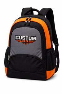 Custom Logo School <b>Backpack</b> Large Capacity Multi Compartment Travel <b>Backpack</b> Lightweight Casual Laptop <b>Backpack</b> <b>Waterproof</b> - Product Image 4