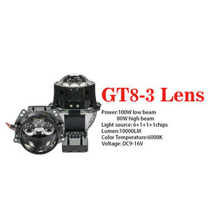 El más nuevo faro bi-proyector <span class=keywords><strong>A03</strong></span> GT8 2 lentes 3 lentes 6 Chips 3,0 pulgadas 15V 6000K 11000LM - Product Image 3