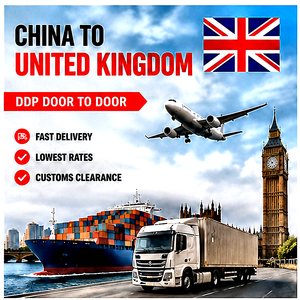 Agente de Envíos de China a Reino Unido |   Transporte Marítimo |   Transporte Aéreo |   Entrega DDP Puerta a Puerta |   Agente de Carga |   Despacho de Aduanas - Product Image 1