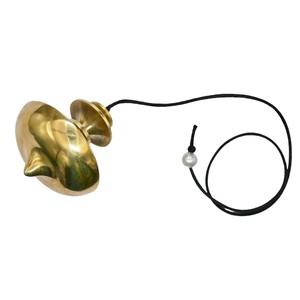 Pendentif OVNI en Agate MUNTAHA Poli Or Premium pour la Guérison Énergétique, la Divination et l'Art Éco-Responsable (Vente en Gros) - Product Image 6