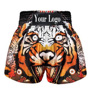 Shorts de combat MMA, Kick Boxing, Muay Thai, extensibles, unis, vente en gros OEM, logo personnalisé, vêtements d'entraînement pour hommes, légers et respirants - Product Image 5