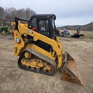Cat Skid Steer Loader With Forestry <b>Mulcher</b> Attachment High Performance Compact Construction Machine For Heavy Duty Works - Product Image 5
