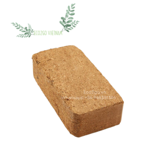 Bloc de tourbe de coco riche en nutriments, écologique et durable pour l'agriculture en serre, bloc de copeaux de coque de coco par Eco2go Vietnam - Product Image 2