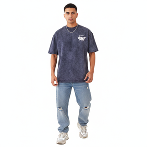 เสื้อยืดลายพิมพ์กรดแบบดรอปโชว์เดอร์ ขายดีที่สุด โลโก้สกรีนตามสั่ง ตอบโจทย์ความต้องการของลูกค้า ผู้ผลิตชั้นนำ เสื้อผ้าสตรีทแวร์ - Product Image 1