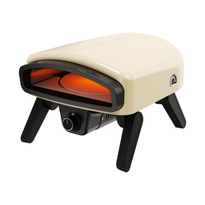 Four <span class=keywords><strong>à</strong></span> <span class=keywords><strong>pizza</strong></span> au gaz <span class=keywords><strong>à</strong></span> rotation automatique <span class=keywords><strong>à</strong></span> haute température, portable, 14 pouces, pour usage <span class=keywords><strong>extérieur</strong></span>, directement de l'usine - Product Image 2
