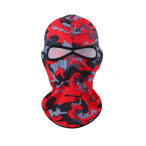 GENERSA SPORTS Masque facial cagoule noir couvrant entièrement le visage, unisexe, 100 % polyester, ajustable pour enfants, pour activités de plein air - Product Image 4